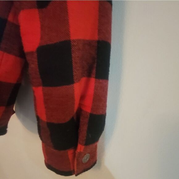 Gap Boys Buffalo Plaid Shirt Jacket - Picture 12 of 14